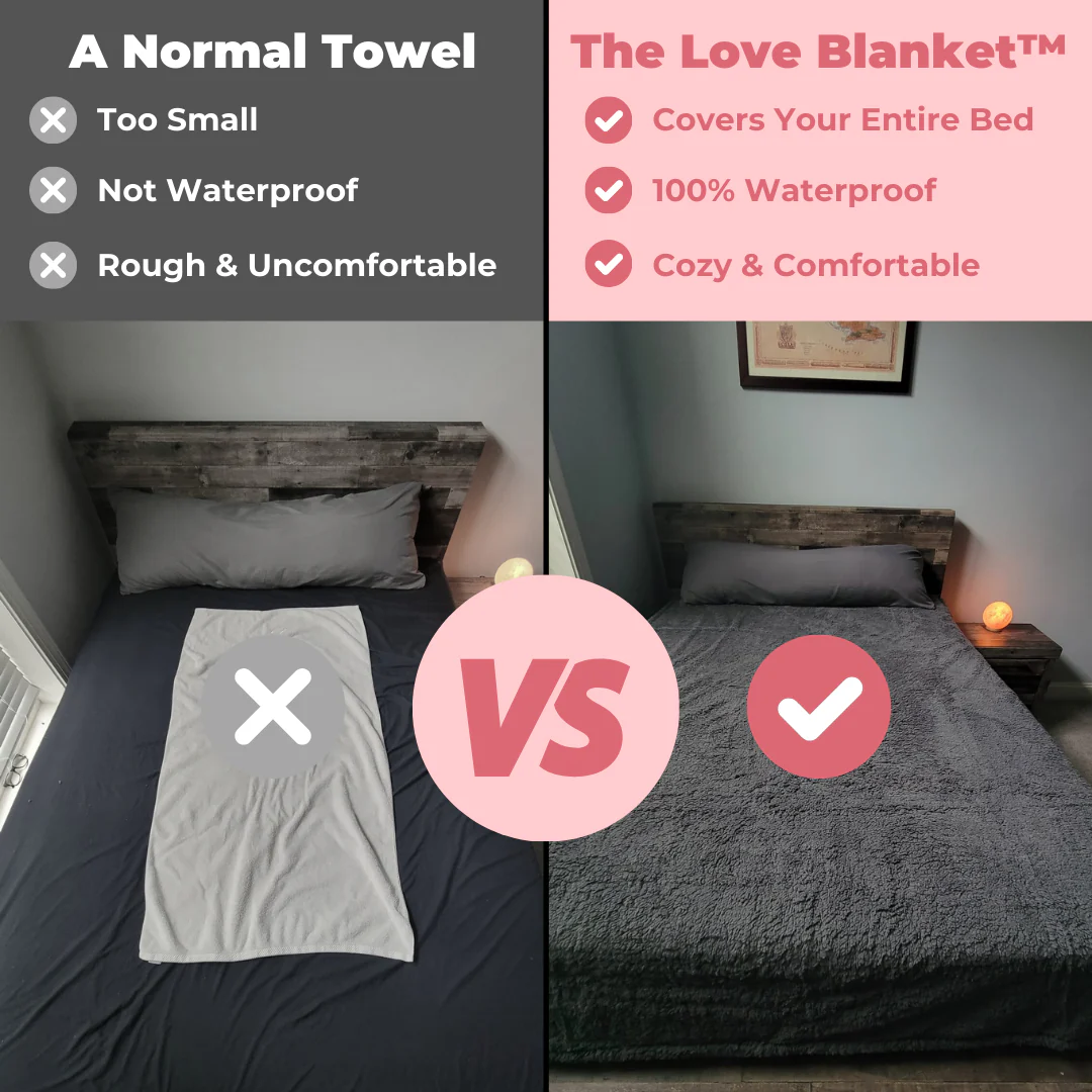 loveblanket, love blanket waterdicht, sexlaken, sexdeken